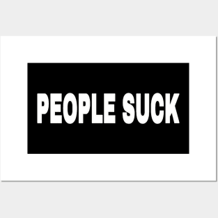 PEOPLE SUCK - Front Posters and Art